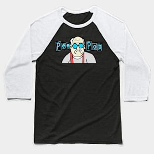 Pee Pop Main Theme Baseball T-Shirt